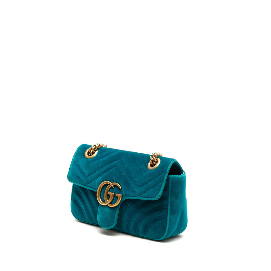 Gucci Small Velvet Marmont Bag