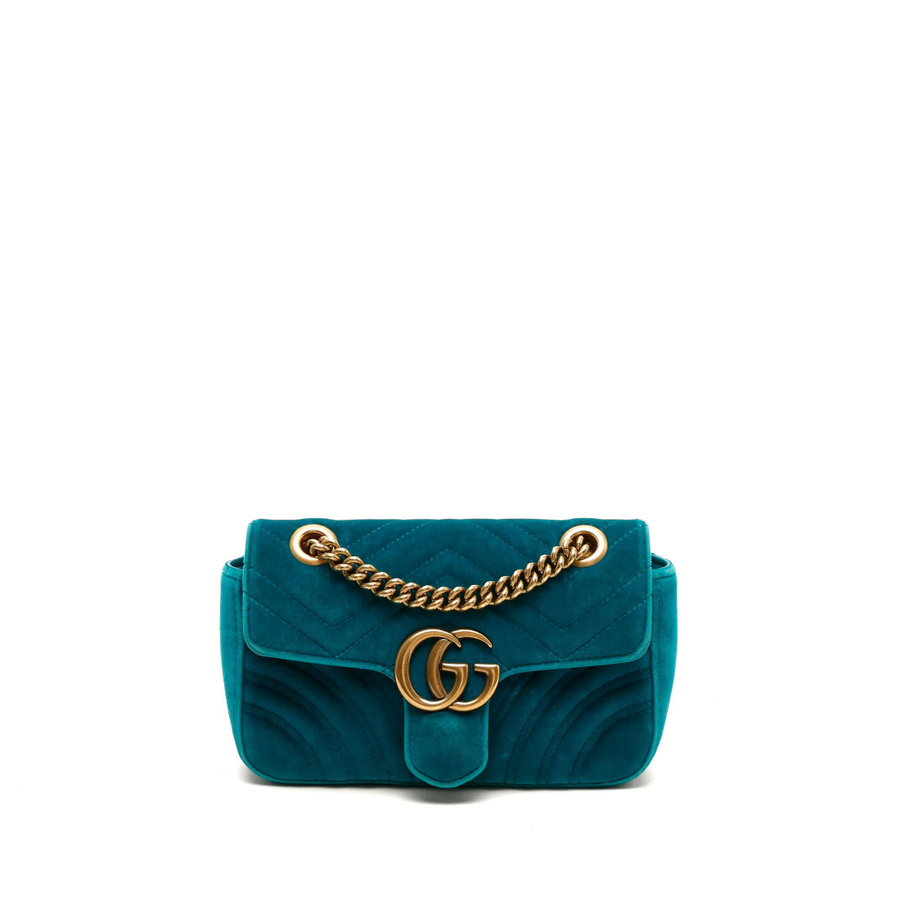 Gucci Small Velvet Marmont Bag