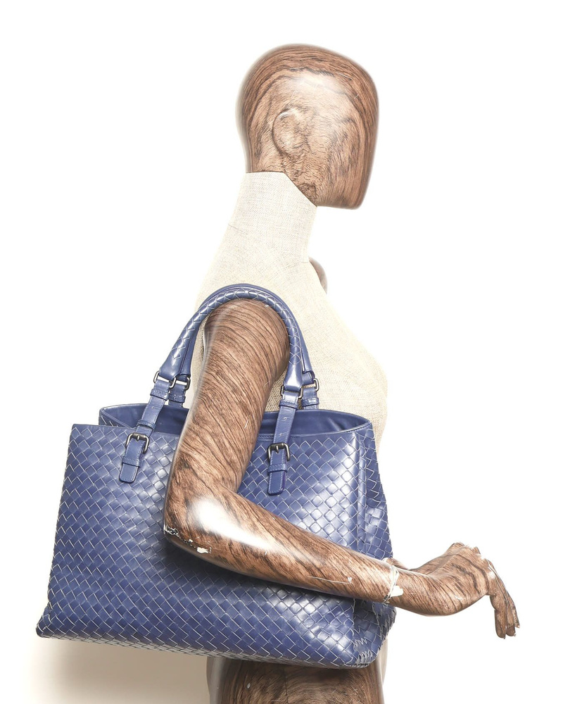 Bottega Veneta Large Intrecciato Roma Bag