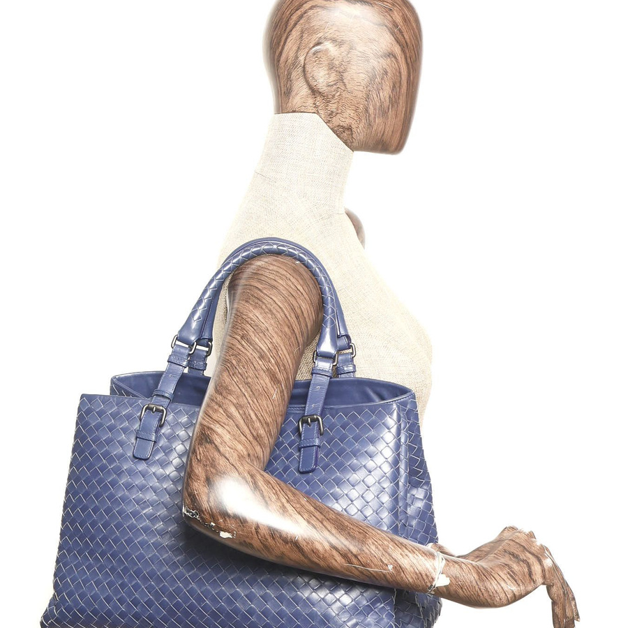 Bottega Veneta Large Intrecciato Roma Bag