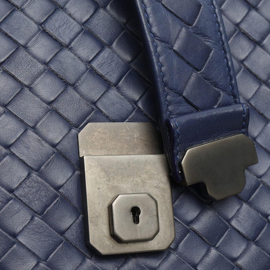 Bottega Veneta Large Intrecciato Roma Bag