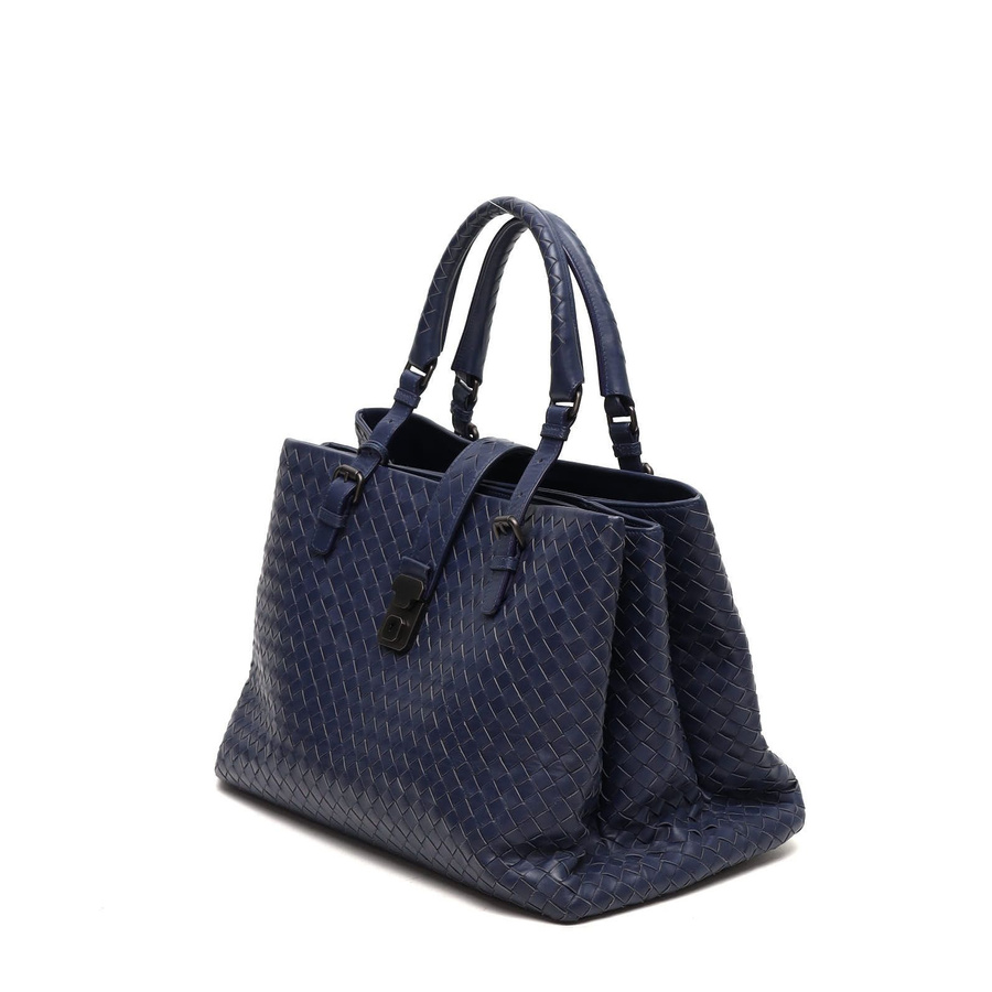 Bottega Veneta Large Intrecciato Roma Bag