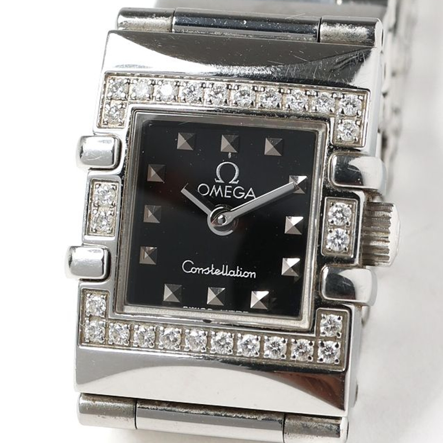 Omega Constellation 15mm Diamond Quartz Watch