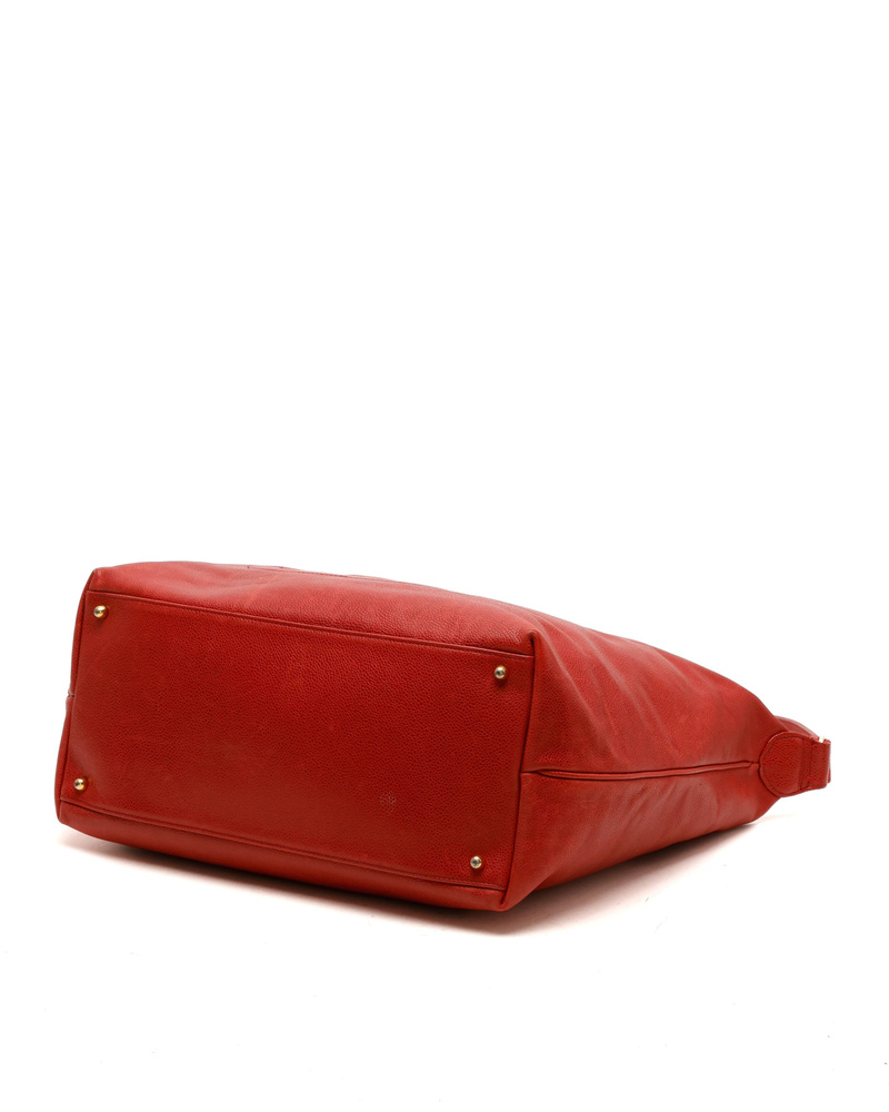 Chanel Large CC Caviar Messenger Bag