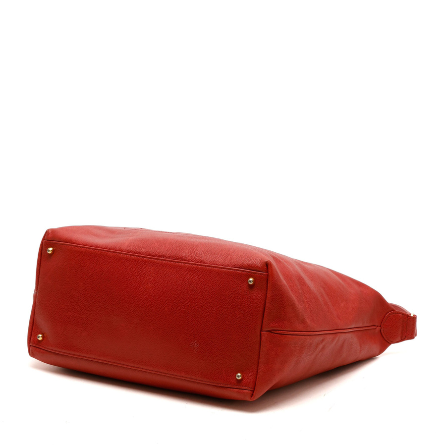 Chanel Large CC Caviar Messenger Bag