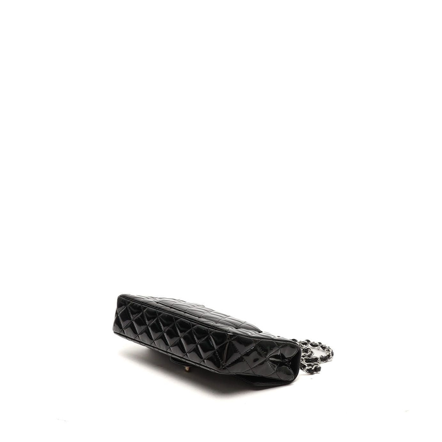 Chanel CC East West Patent Flap Bag