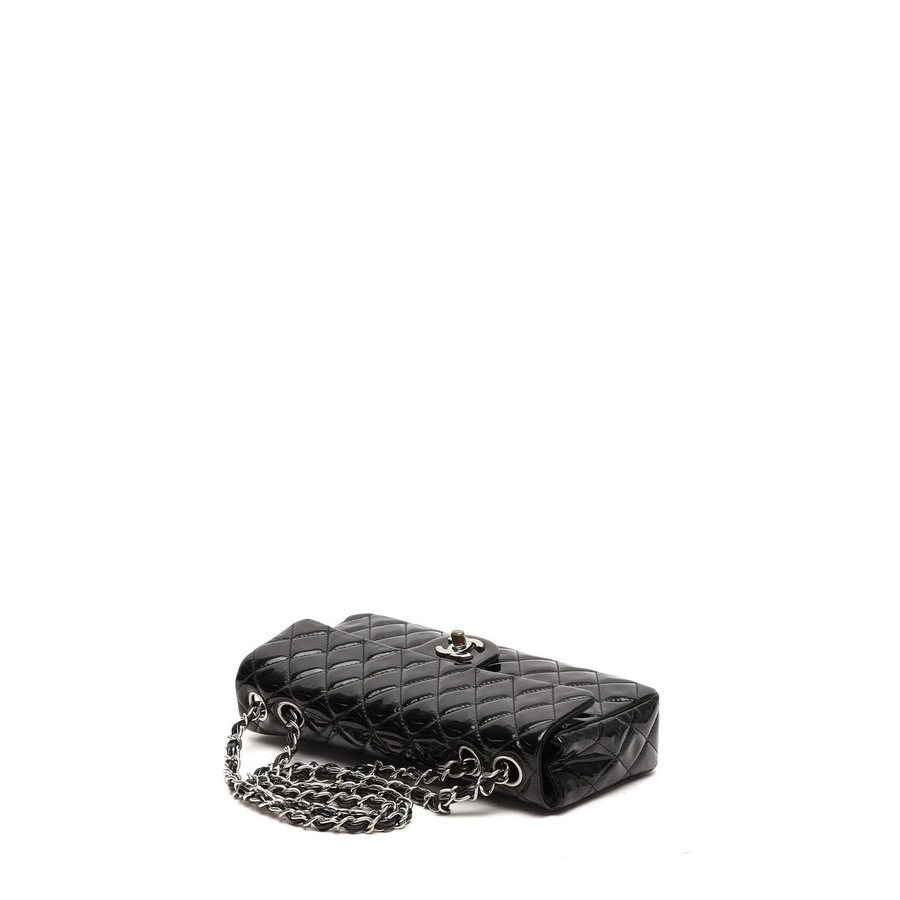 Chanel CC East West Patent Flap Bag