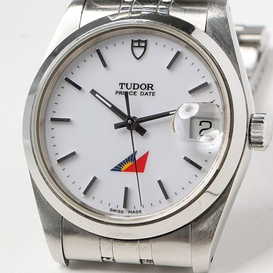 Tudor Prince Date Philippine Airlines 34mm 2005 Full Set Watch
