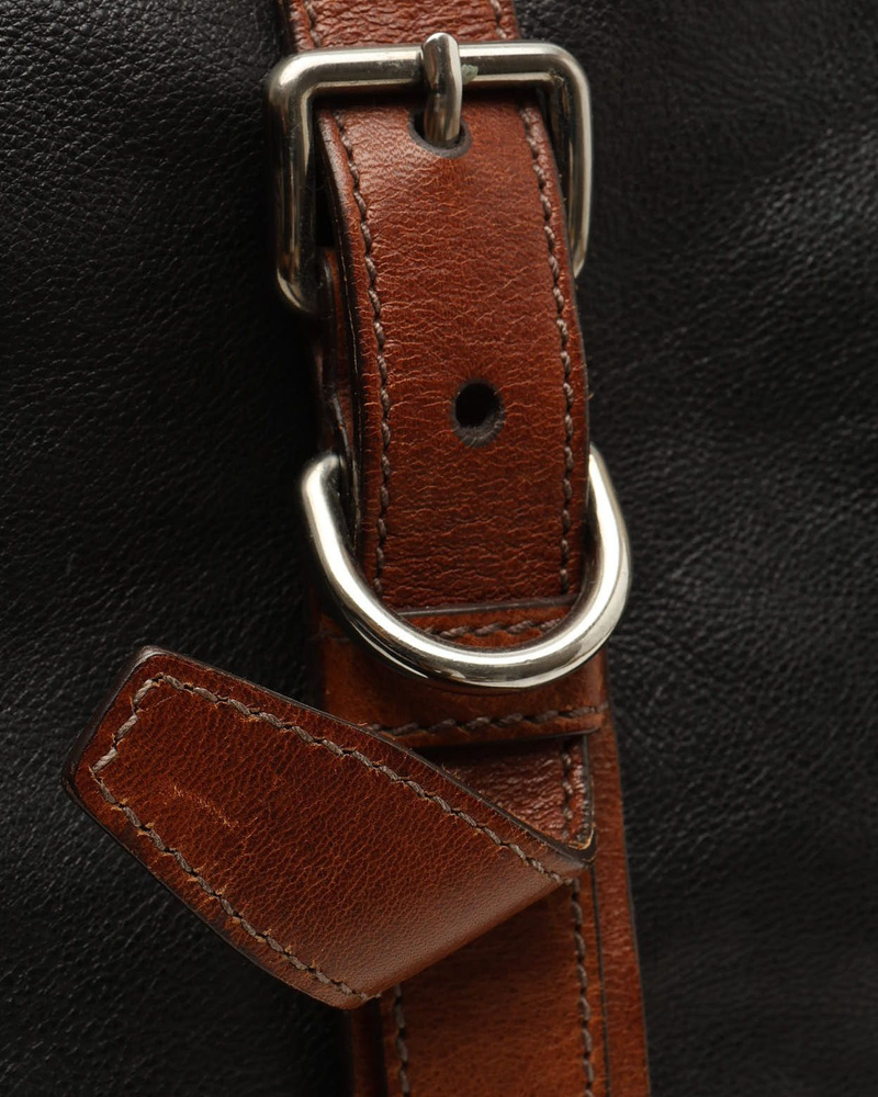 Prada Glace Calf Folding Tote Bag