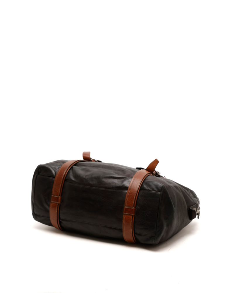 Prada Glace Calf Folding Tote Bag