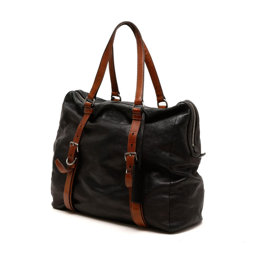 Prada Glace Calf Folding Tote Bag