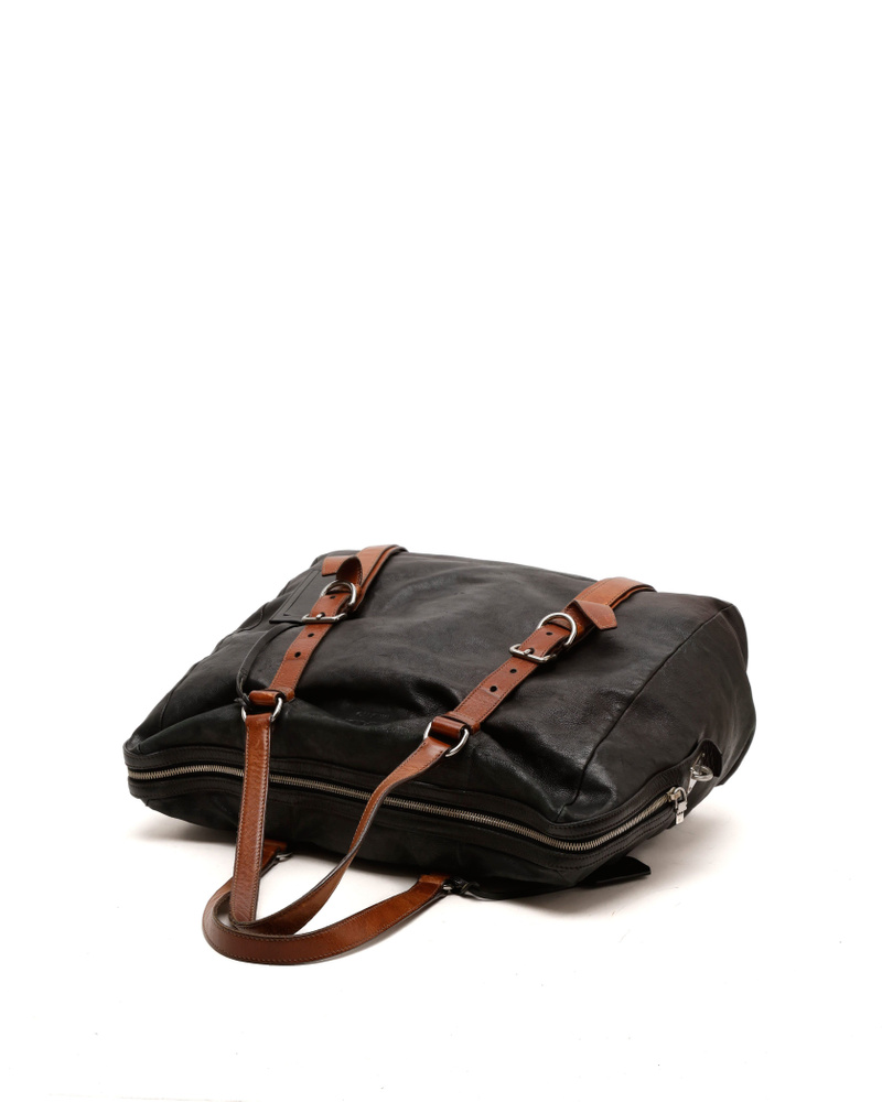 Prada Glace Calf Folding Tote Bag