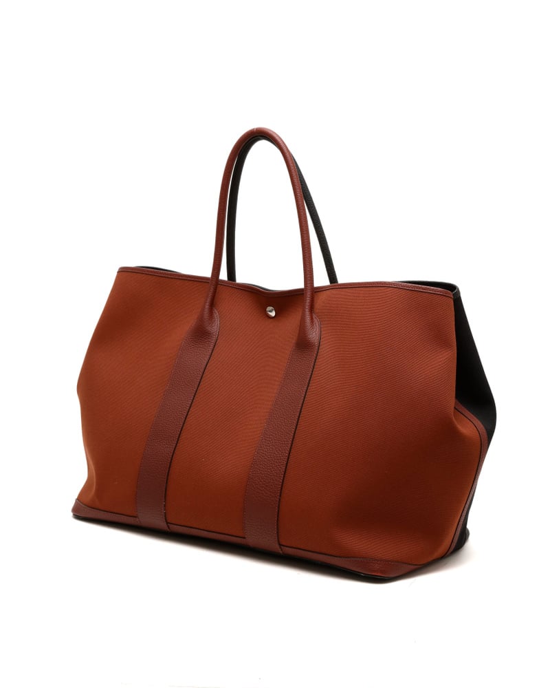 Hermès Garden Party Voyage 49 Bicolor Tote Bag