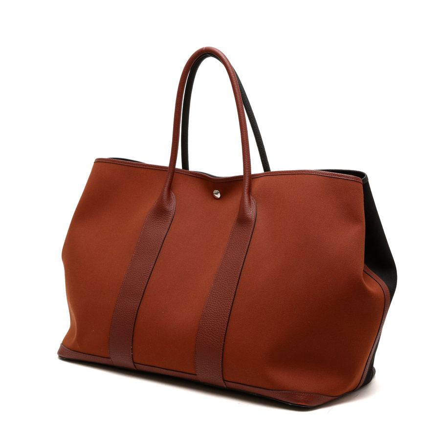 Hermès Garden Party Voyage 49 Bicolor Tote Bag