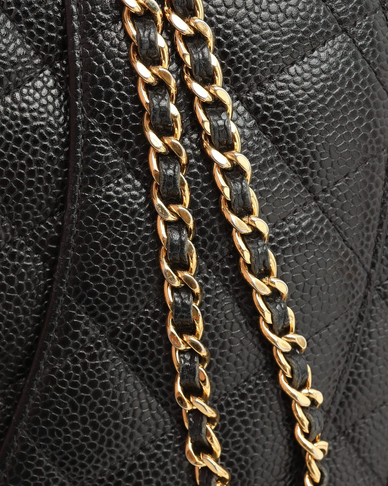 Chanel Caviar Wallet On Chain Bag