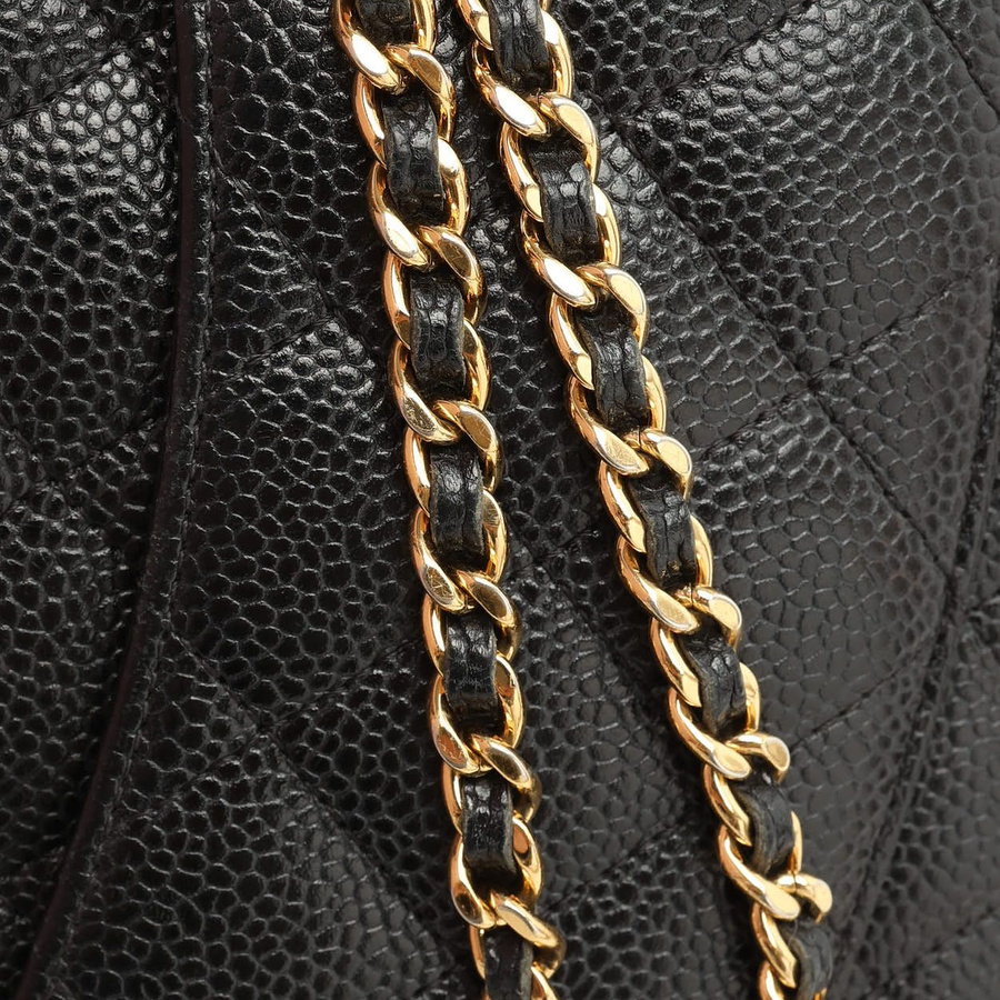 Chanel Caviar Wallet On Chain Bag