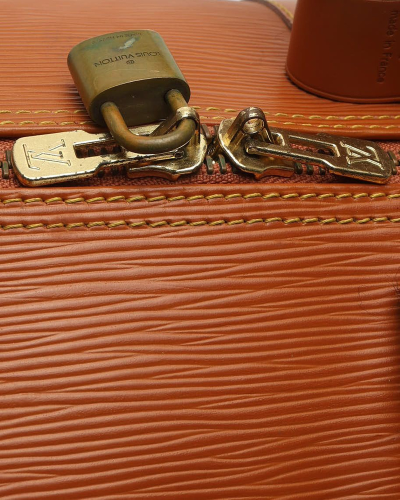 Louis Vuitton Epi Keepall 55 Weekend Bag