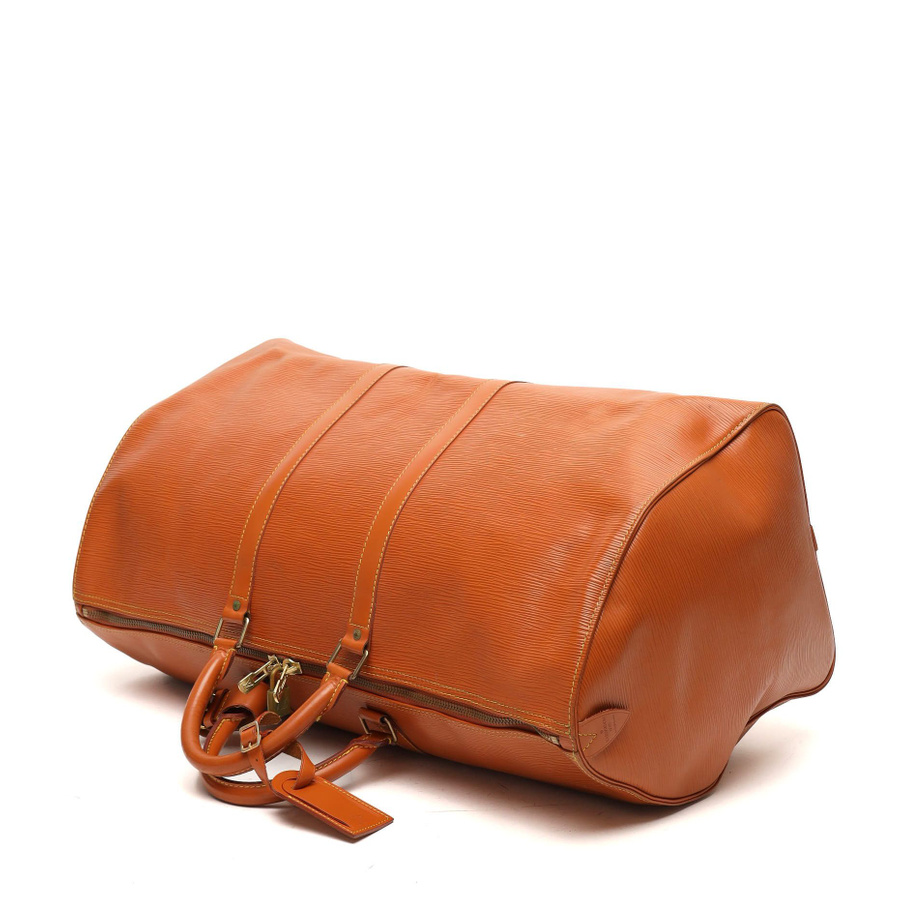 Louis Vuitton Epi Keepall 55 Weekend Bag