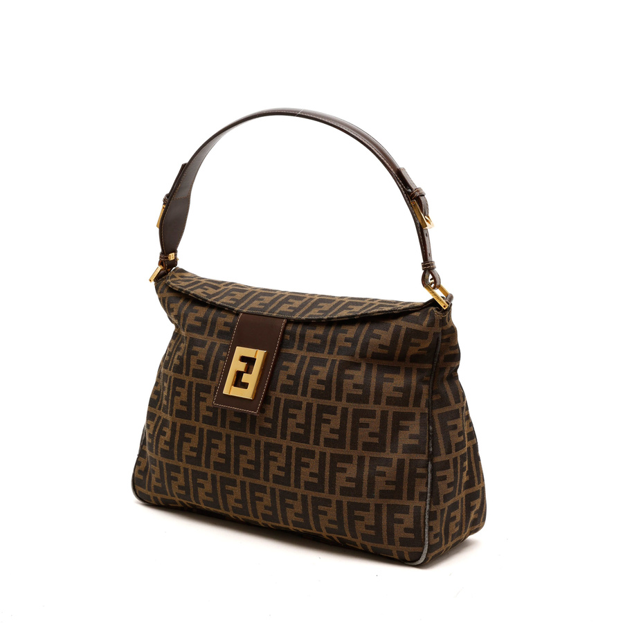 Fendi Zucca Hobo Bag