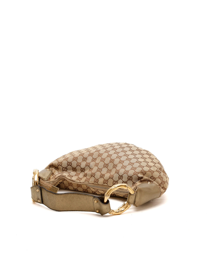 Gucci GG Bamboo Hobo Bag