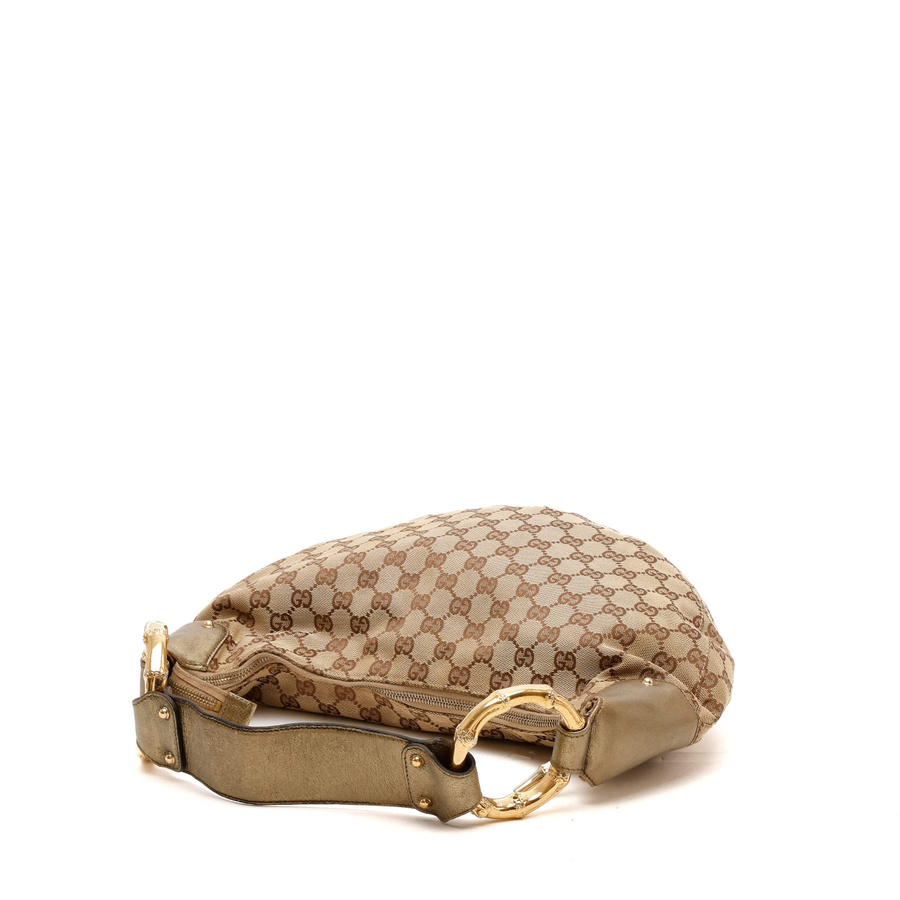 Gucci GG Bamboo Hobo Bag