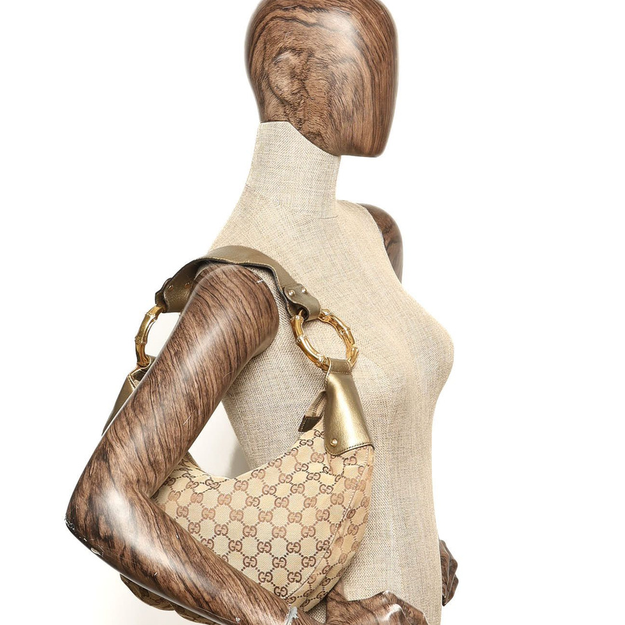 Gucci GG Bamboo Hobo Bag