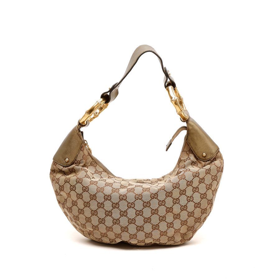 Gucci GG Bamboo Hobo Bag