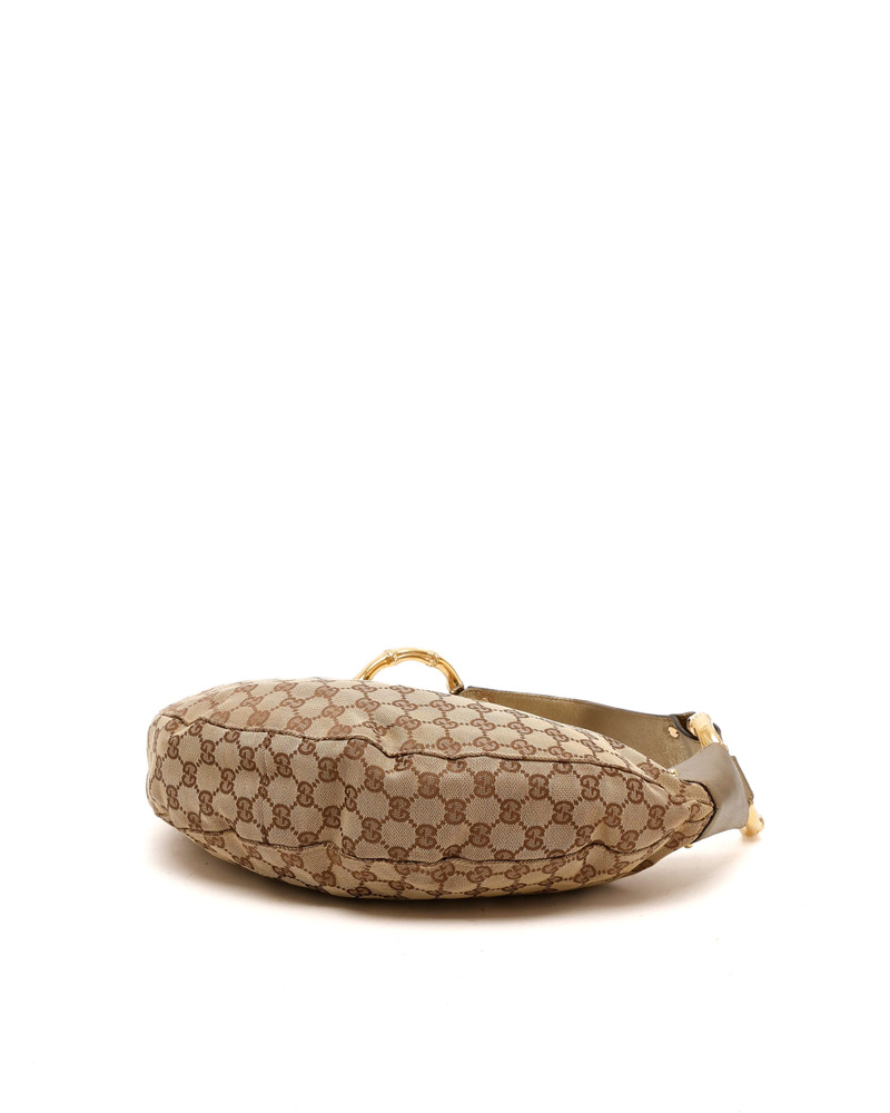 Gucci GG Bamboo Hobo Bag