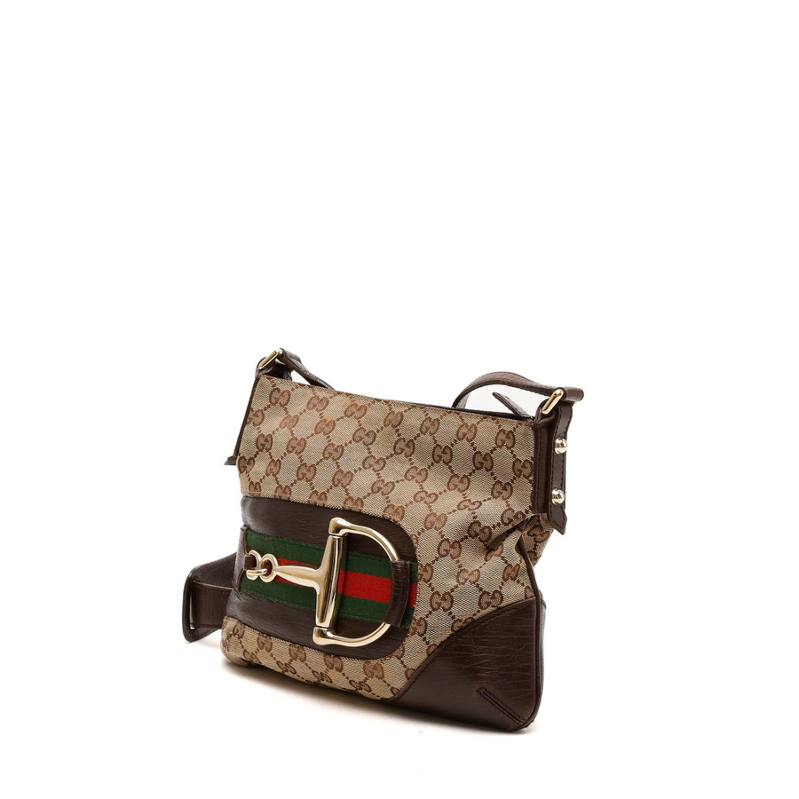 Gucci GG Horsebit Crossbody Bag