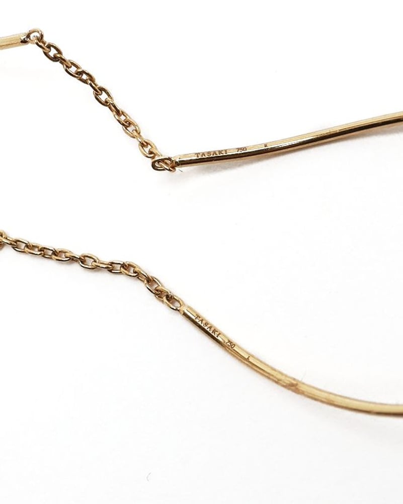 Tasaki Akoya-pearl and 18kt Gold Earrings