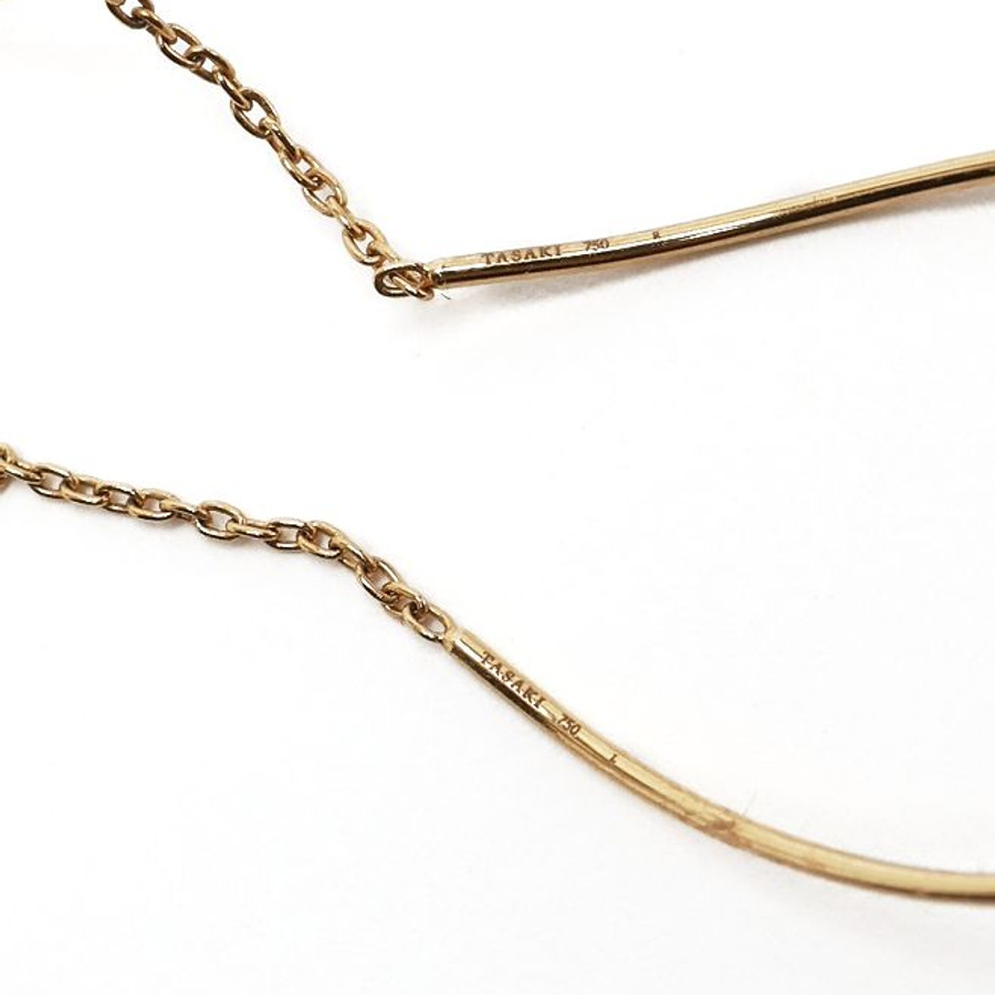 Tasaki Akoya-pearl and 18kt Gold Earrings