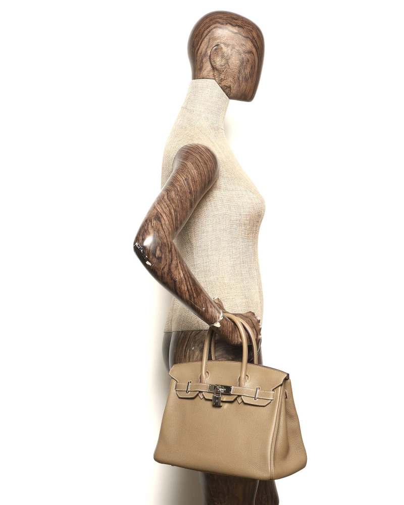 Hermès Birkin 30 Togo Etoupe Bag