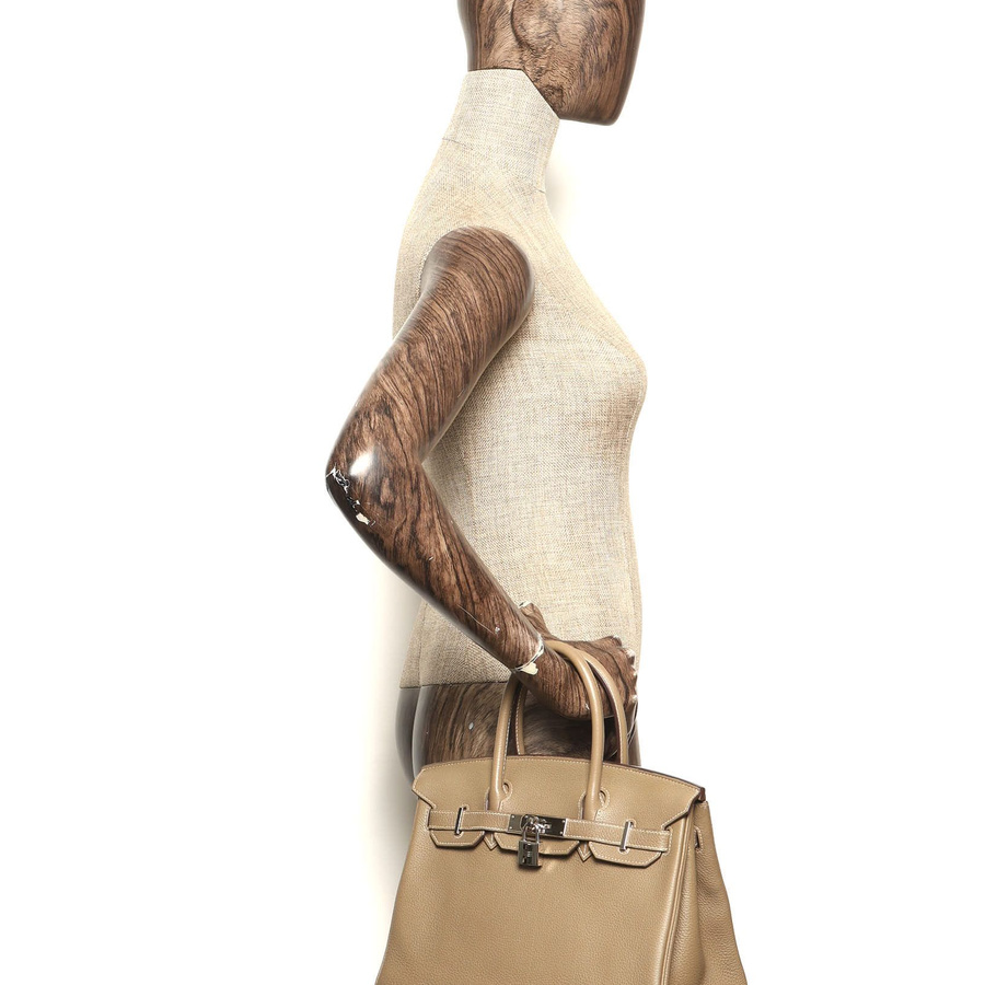 Hermès Birkin 30 Togo Etoupe Bag