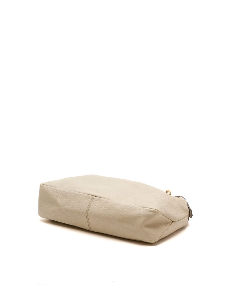Gucci Guccissima Horsebit Hobo Bag