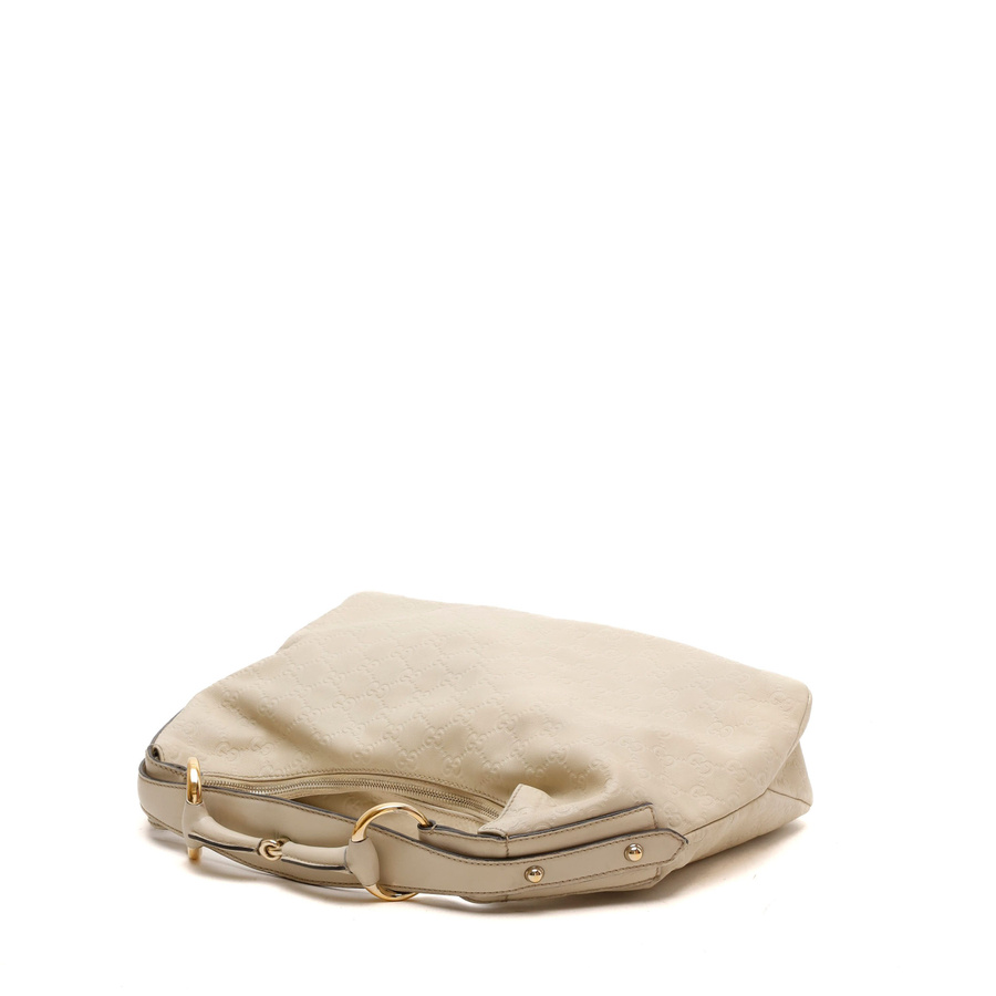 Gucci Guccissima Horsebit Hobo Bag