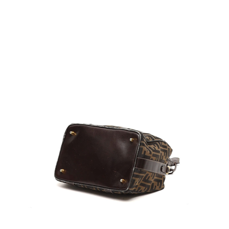 Fendi Zucca Boston Bag