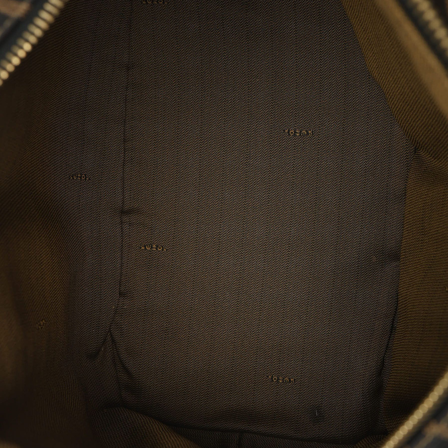 Fendi Zucca Boston Bag
