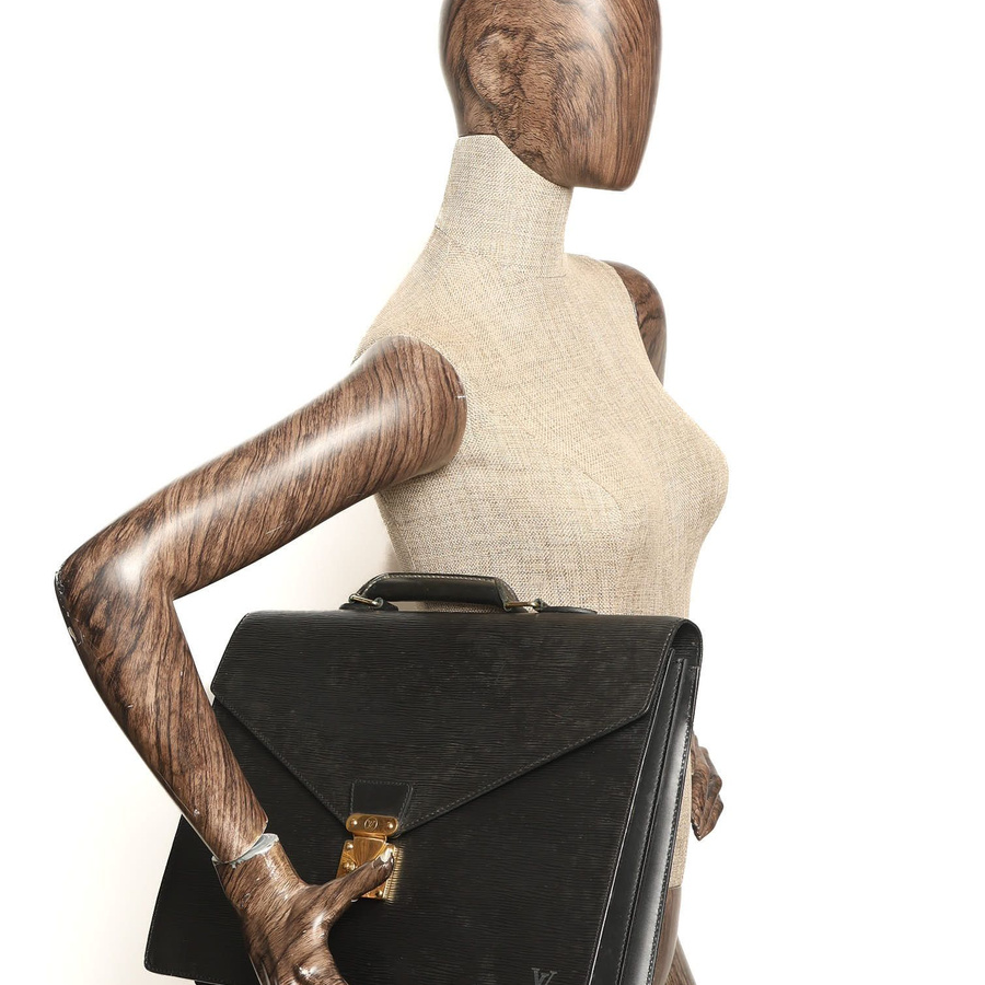 Louis Vuitton Epi Serviette Ambassador Business Bag