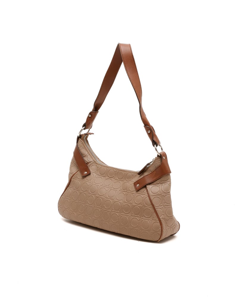 FERRAGAMO Logo Pattern Shoulder Bag