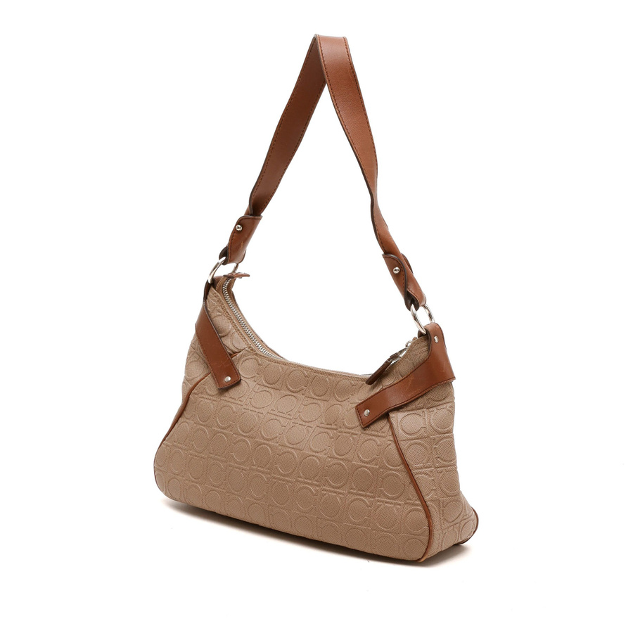 FERRAGAMO Logo Pattern Shoulder Bag
