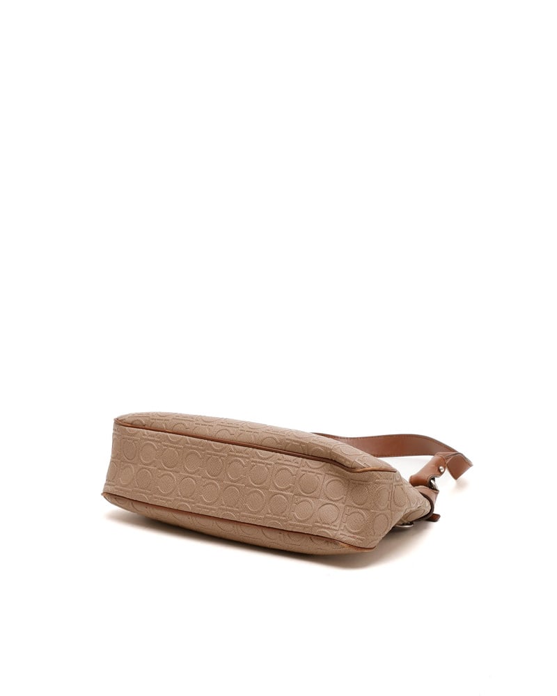 FERRAGAMO Logo Pattern Shoulder Bag