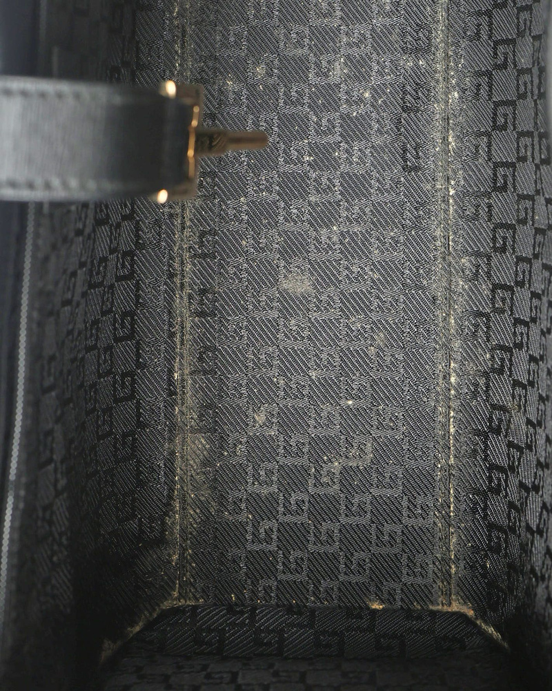 Gucci Leather Jackie Bardot Bag