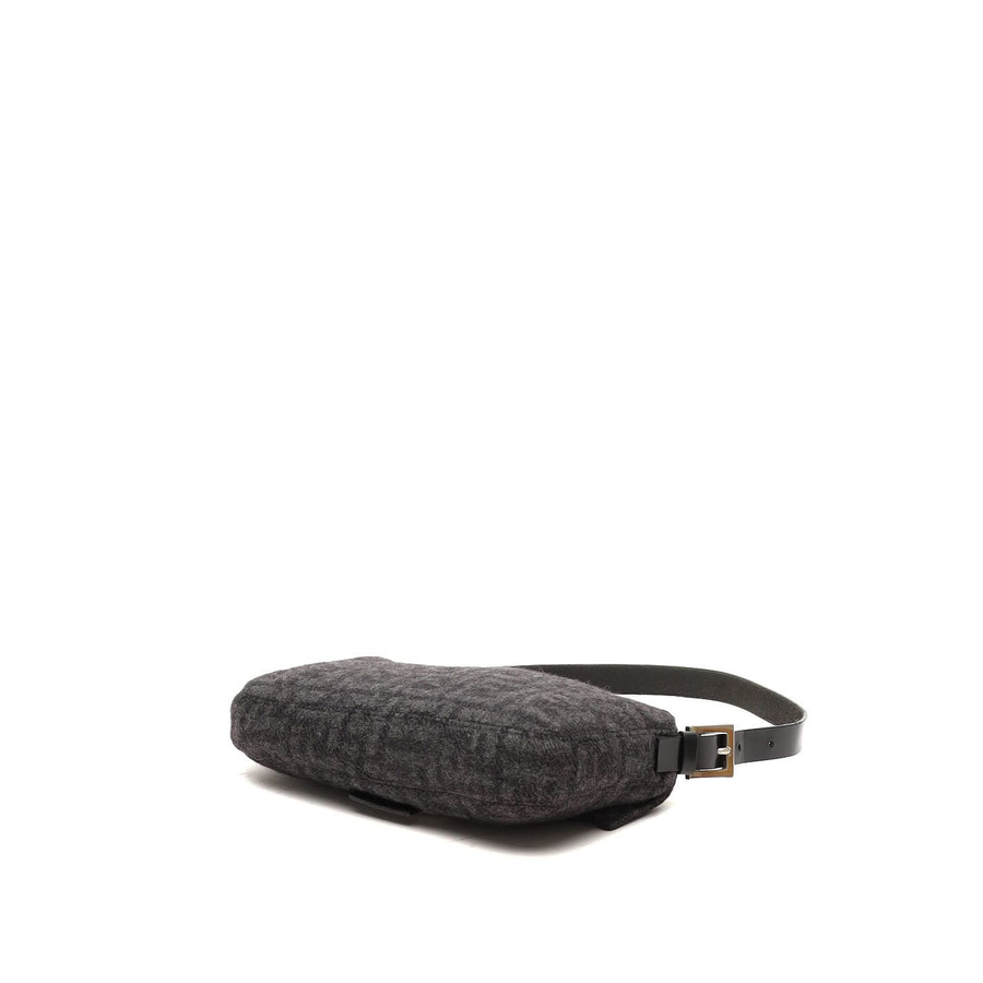 Fendi Zucca Baguette Wool Bag