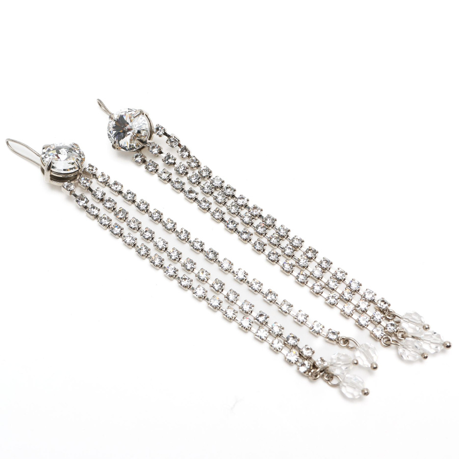 MIU MIU Rhinestone Earrings