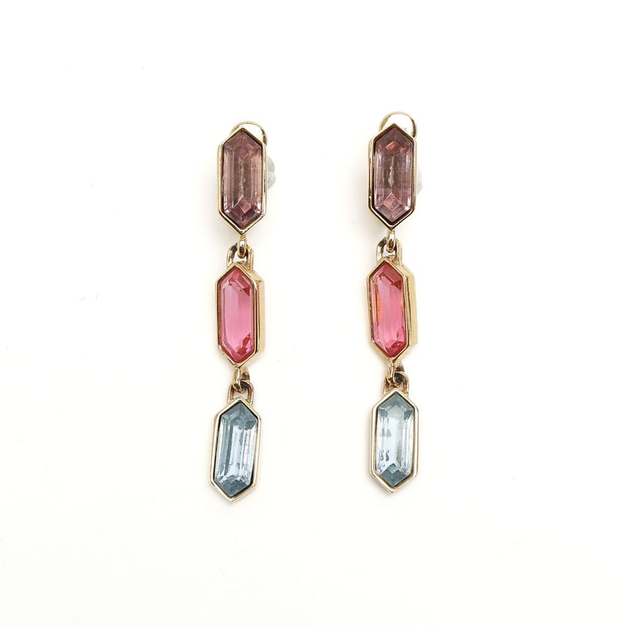 GIVENCHY Dangling Clip-on Earrings