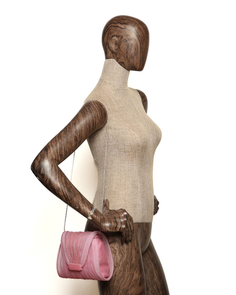 Giorgio Armani Starlit-Sky Tulle Evening Shoulder Bag