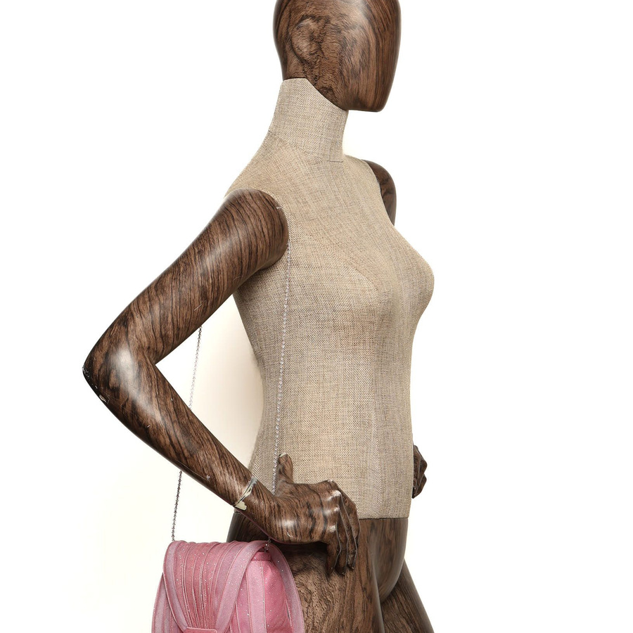 Giorgio Armani Starlit-Sky Tulle Evening Shoulder Bag