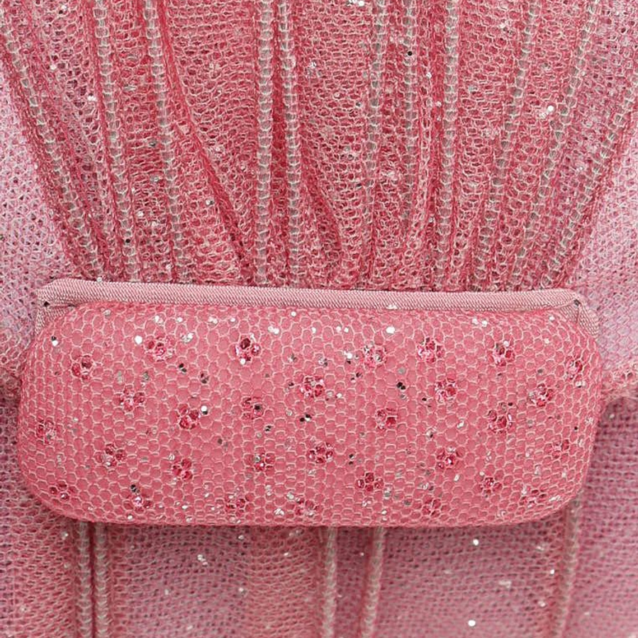 Giorgio Armani Starlit-Sky Tulle Evening Shoulder Bag
