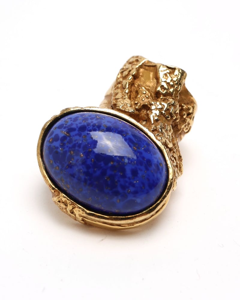 Saint Laurent Vintage Stone Ring