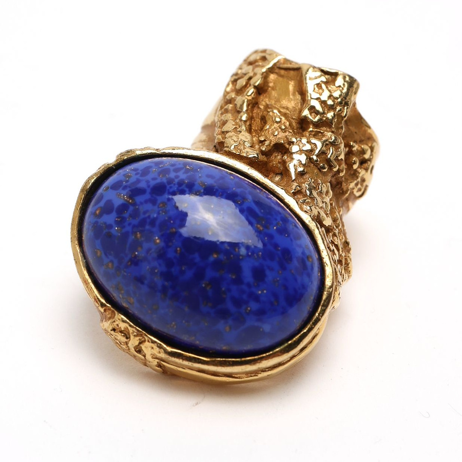 Saint Laurent Vintage Stone Ring